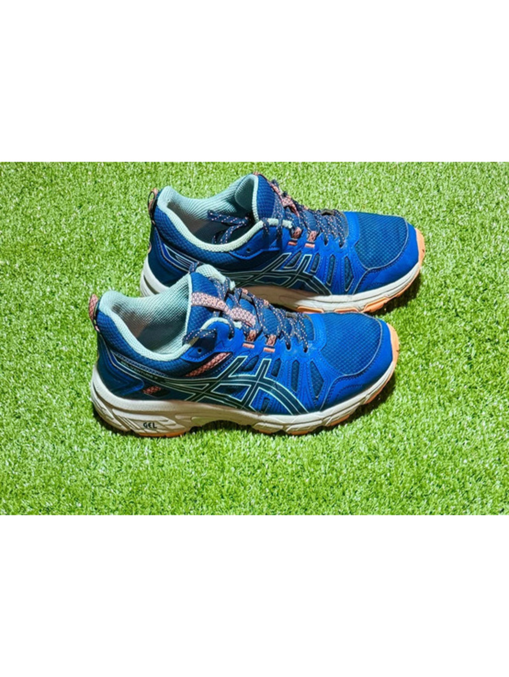 ASICS Gel-Venture 7 Blue / Coral Women’s Size 8.5 EU 40
